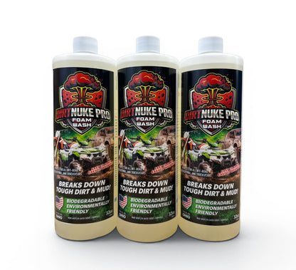 DirtNuke Pro - 3 Pack 32oz Bottles